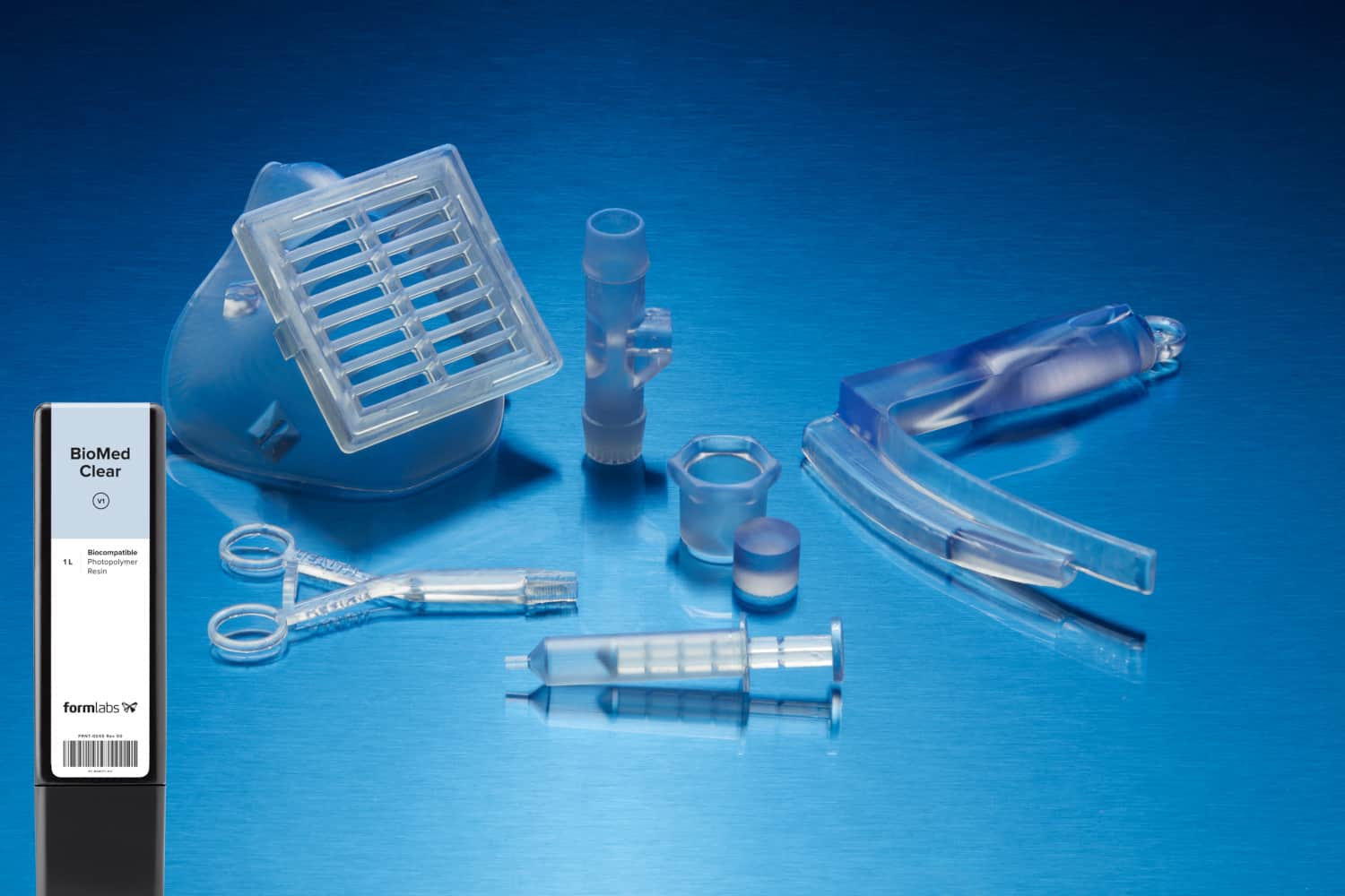 formlabs biomed clear landingpage